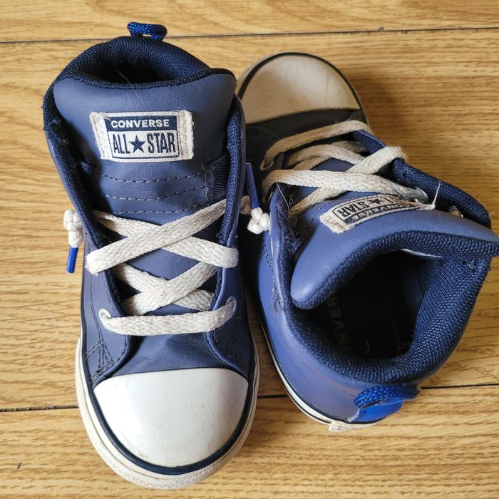 Шкіряні високі кеди Converse 24 розмір оригінал хайтопи хлопчику