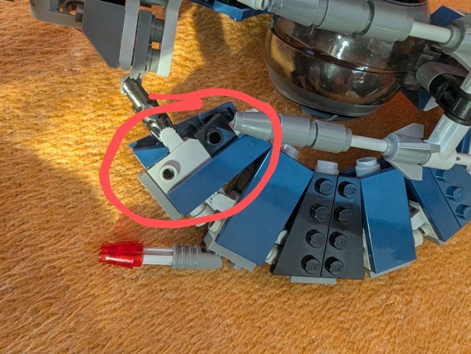 Zestaw LEGO star wars 8086