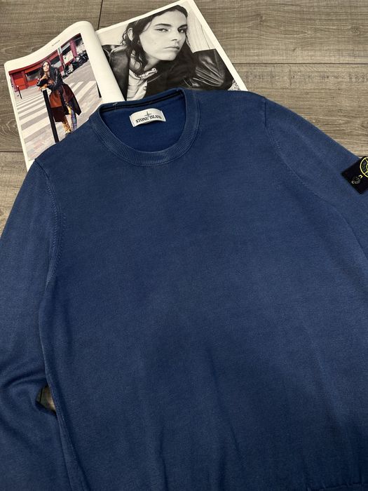 Оригінальний вовняний светр stone island 6115553d4