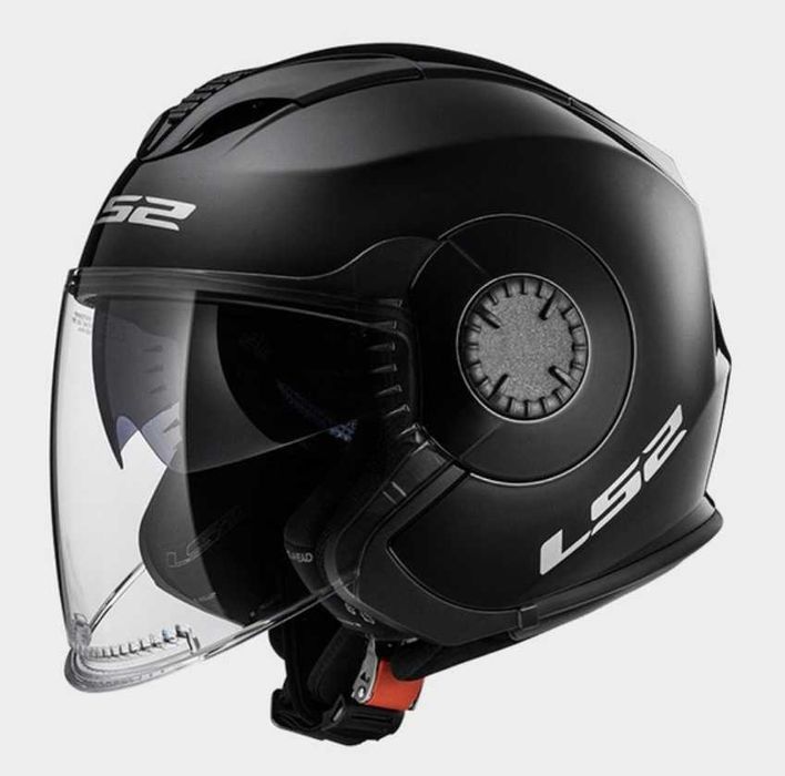 Kask Otwarty Ls2 OF 570 Verso Solid Roz. Xs 53-54 cm Matt Black BLENDA