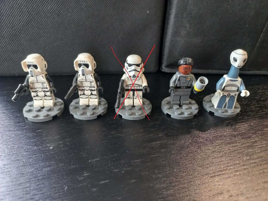 Lego Star Wars 2 x zwiadowca imperium
