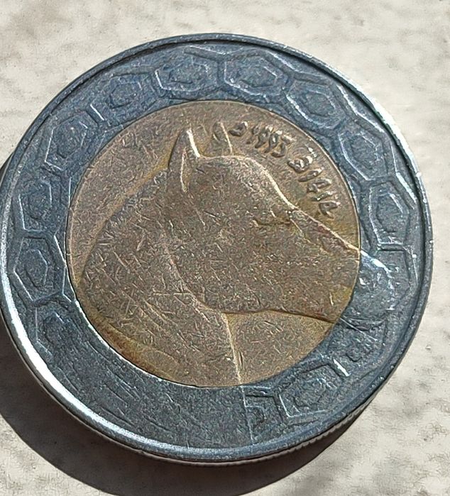 100 dinares Argélia 1993