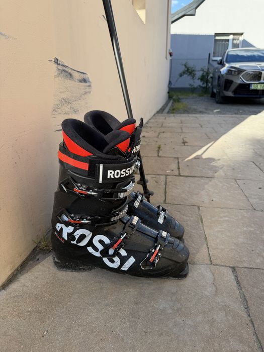 Buty narciarskie Rossignol + kijki LEKI