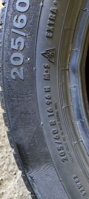 БЕЗ ПРЕДОПЛАТ Шини/Резина/Колеса Continental 205 60 R16 96H Зима #101