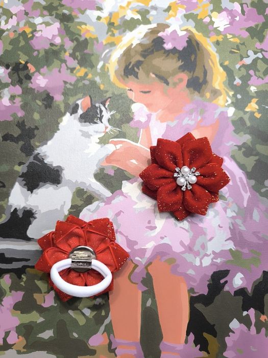 Резиночки ручної роботи для волосся