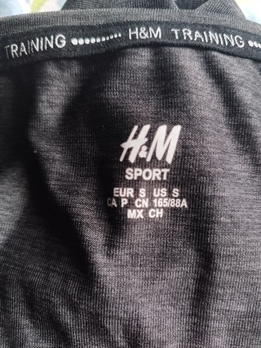 Fajna luźna do ćwiczeń koszulka H&M duża S