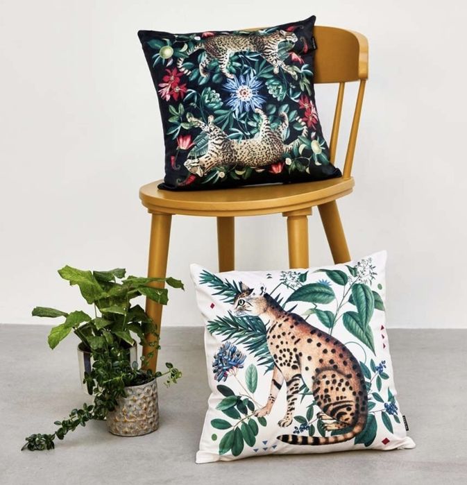 MEDICINE zestaw 2 szt welwetowa poszewka ozdobna 45x45