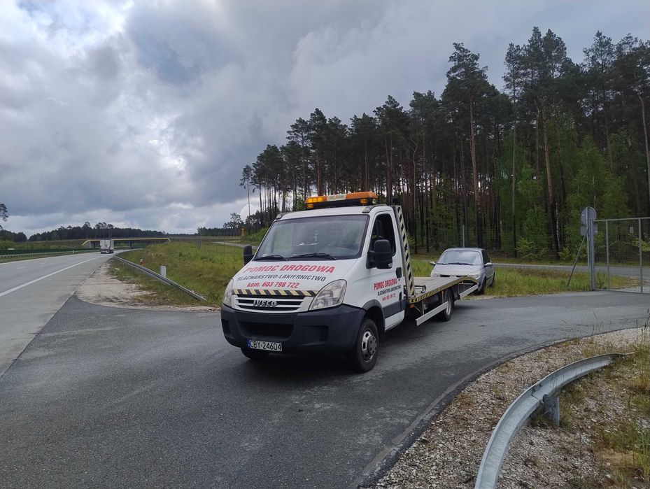 Pomoc Drogowa, Auto laweta, holowanie, transport samochodów, usługi S5