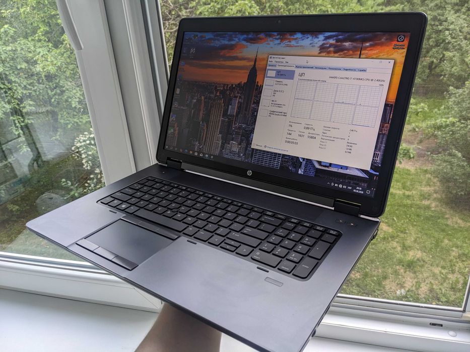 HP Zbook 17 G2 | 17" HD+ | i7-4700MQ | 16/256Гб | K3100M 4Гб | бат new