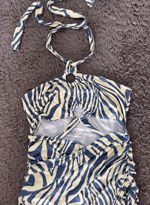 Sukienka mini bodycon, Missguided, rozm. XXL, zwierzęce wzory