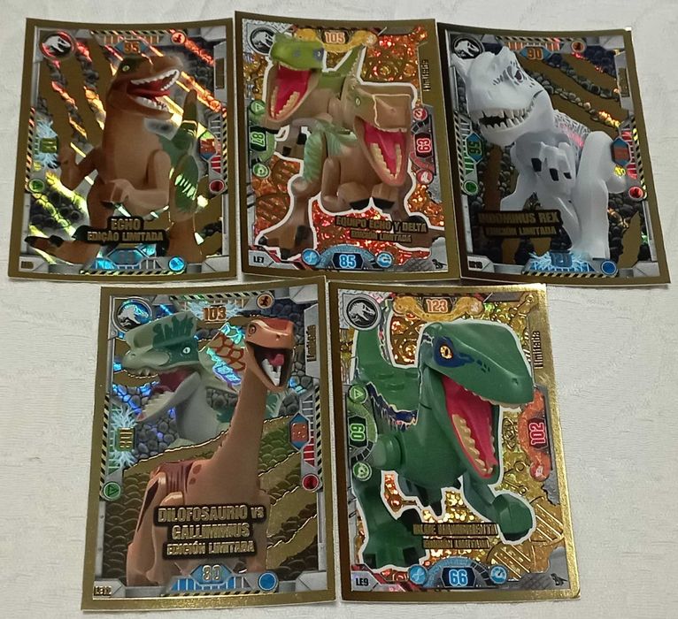 lote de 20 cartas lego + 2 booster lego