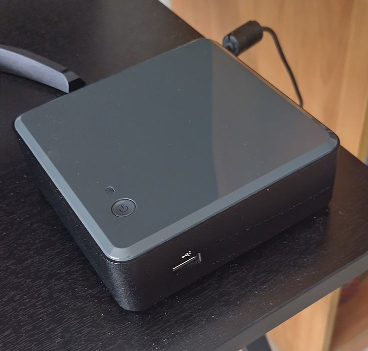 Computador PC - Mini PC Box + Monitor Asus LED 21.5" + Coluna Gaming