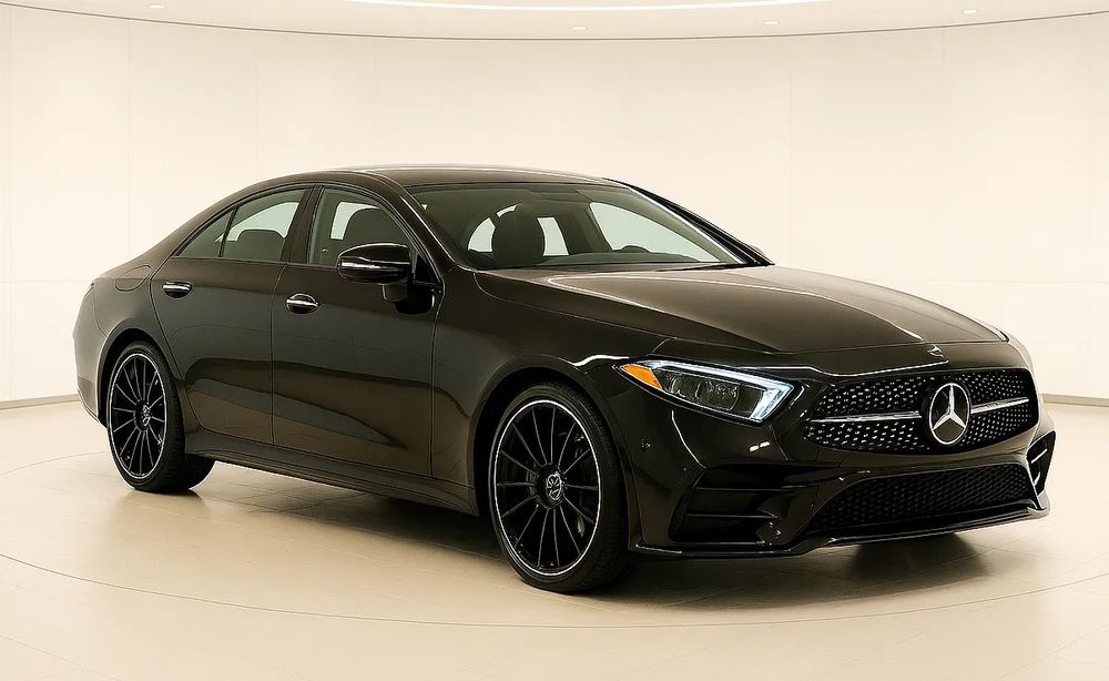 Mercedes-Benz CLS Prawie Nowa Czarna Perła z Mocą, Pięknym wnętrzem i wyposażeniem