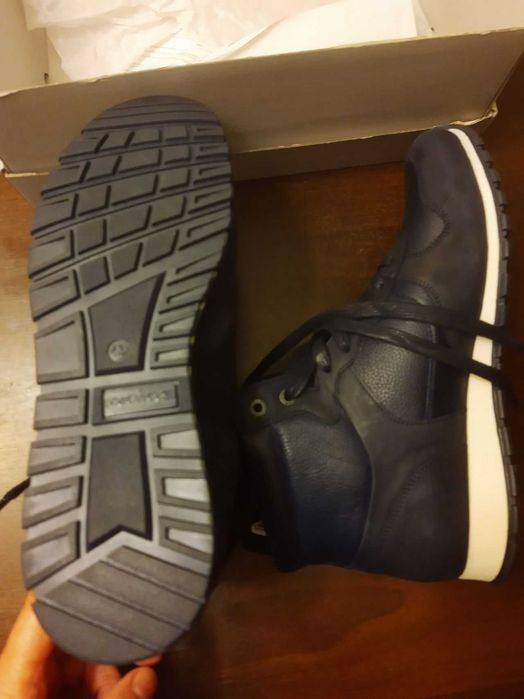 Buty trzewiki skórzane Wojas grantowe roz. 43 model 823076 skóra