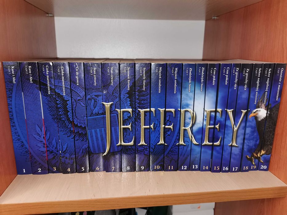 Ksiązki Kolekcji sensacyjnej 1-20 Jeffrey Archer