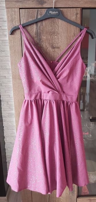 Sukienka błyszcząca rozmiar 34