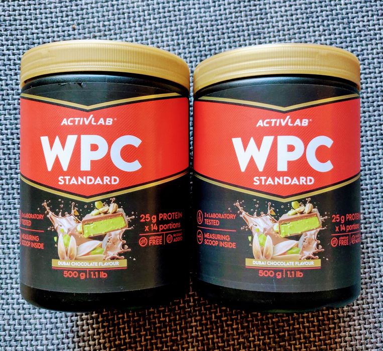 Odżywka białkowa WPC 1 kg Activ Lab 2 x 500 gram dubajska czekolada whey protein