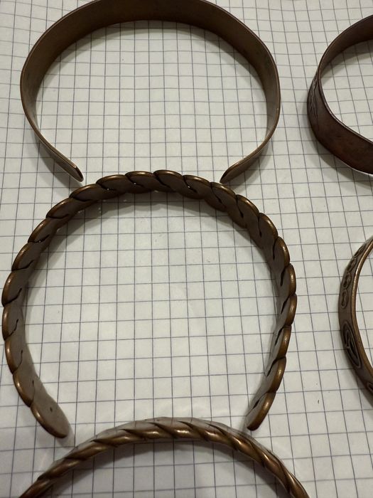 Браслет мідний , лечебний.