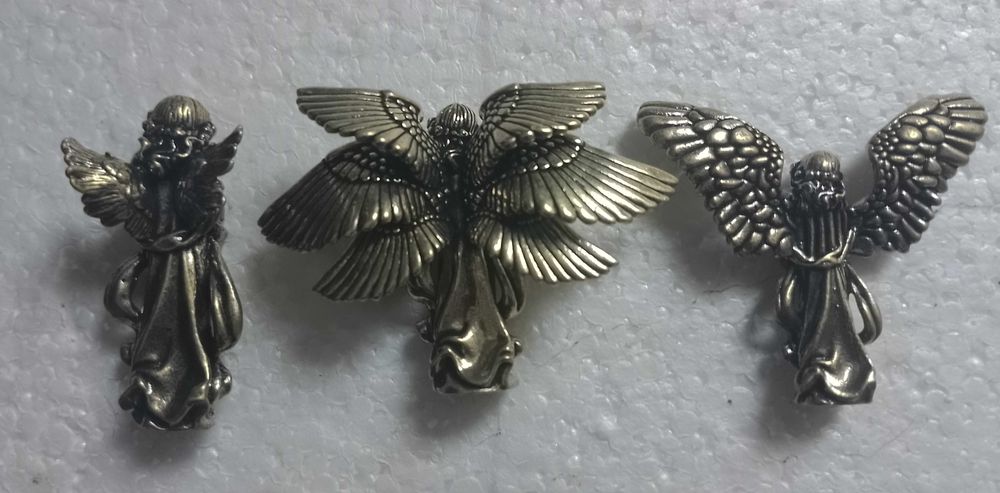 Статуэтки ангелов из латуни набор (470 на карту ПриватБанка)