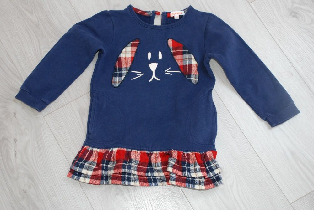 Bluza, tunika dziewczęca na 4-5 lat roz 104-110