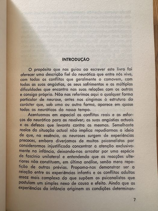 Livro a personalidade neurotica do nosso tempo