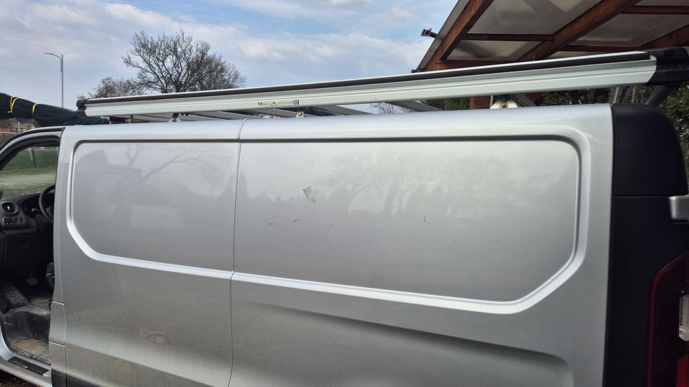 Bagażnik renault trafic 3 aluminiowy