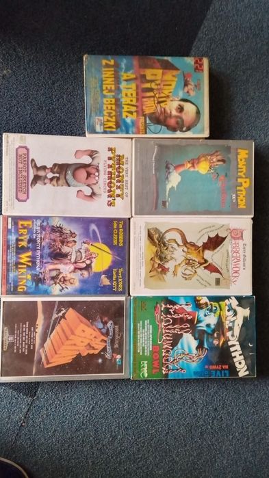 Monty Python VHS 7 kaset.
