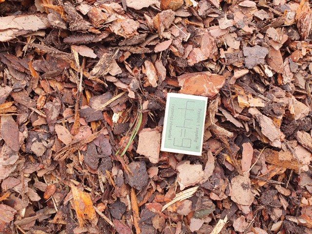 Kora sosnowa luzem kompostowana  borówka torf