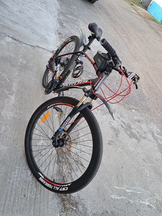 Велосипед Ardis Рама 21. Колеса 29.  2024 Чорно-червоний