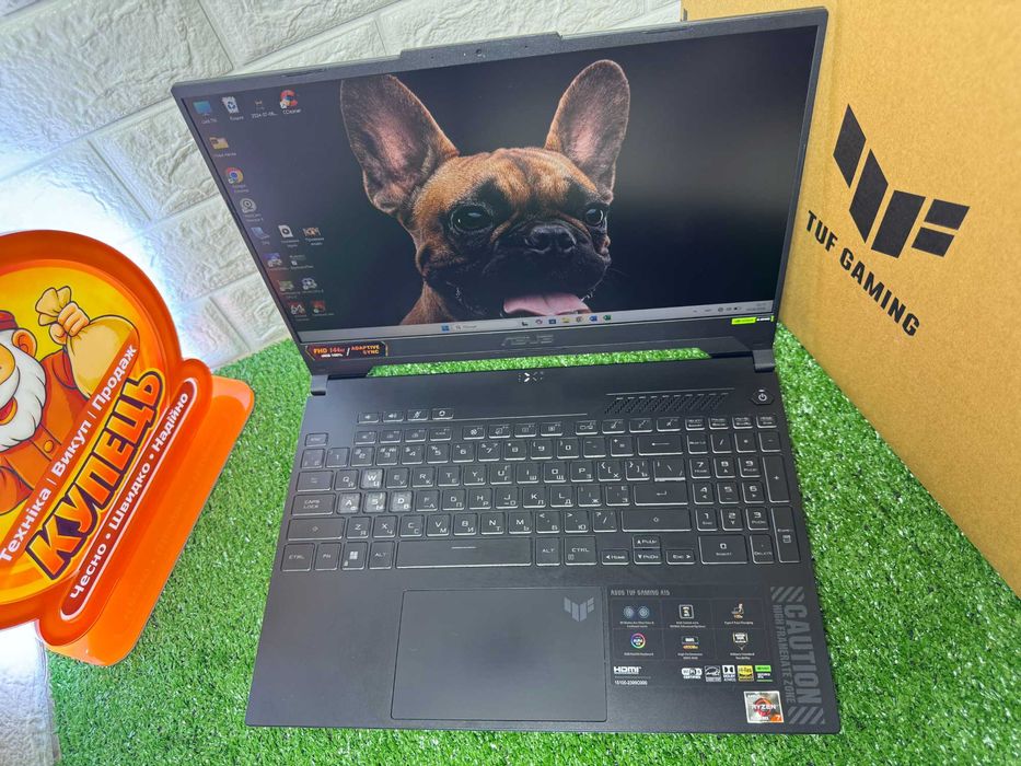 Asus TUF｜4060｜Ryzen 7 7735HS｜15.6" FHD｜144Гц｜OЗУ 16 gb｜SSD 512 gb