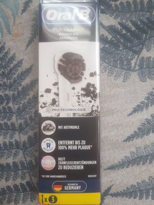 Końcówki do szczoteczki Oral b z węglem