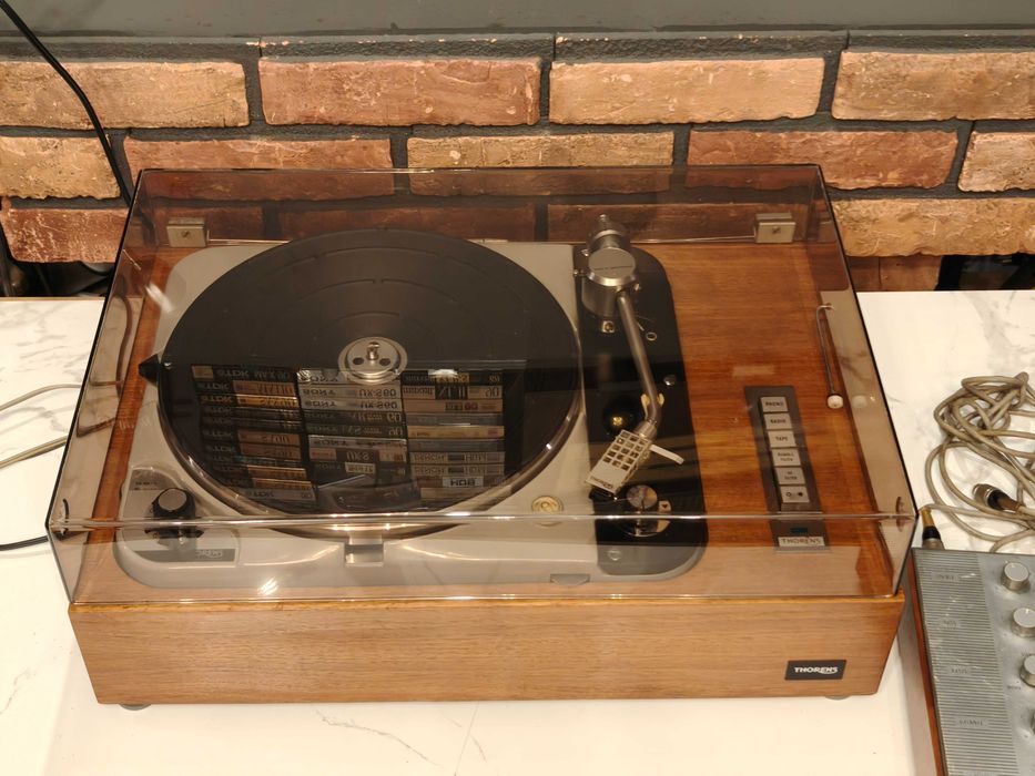 THORENS TD 124 MKII plus przedwzmacniacz ! Jedyny egzemplarz na rynku