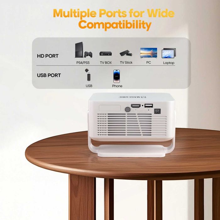 Проектор Magcubic HY300 Max. (Android 14/Автофокус) В наявності