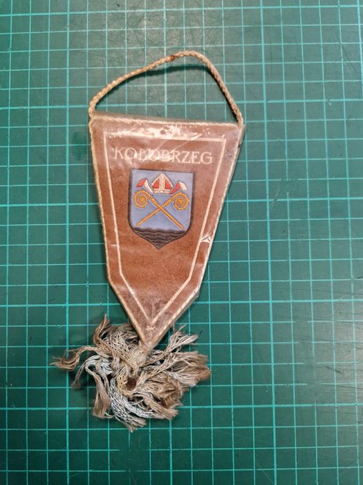 Proporczyk Kołobrzeg PRL