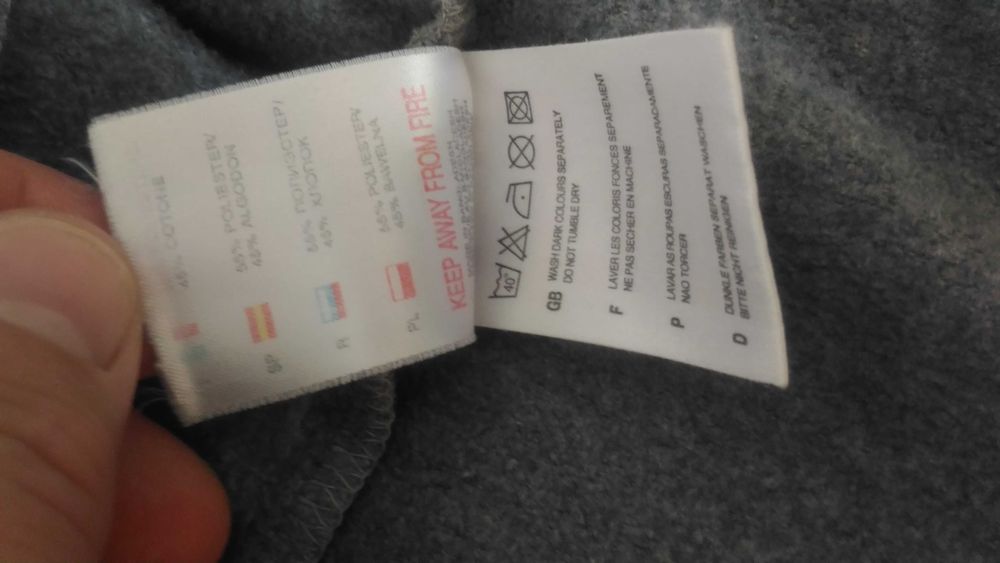 Reebok bluza rozpinana