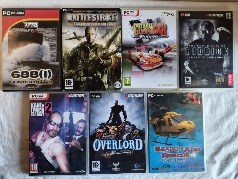 11 Videojogos - PC CD/DVD-Rom