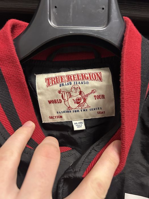 Бомбер True religion xxl