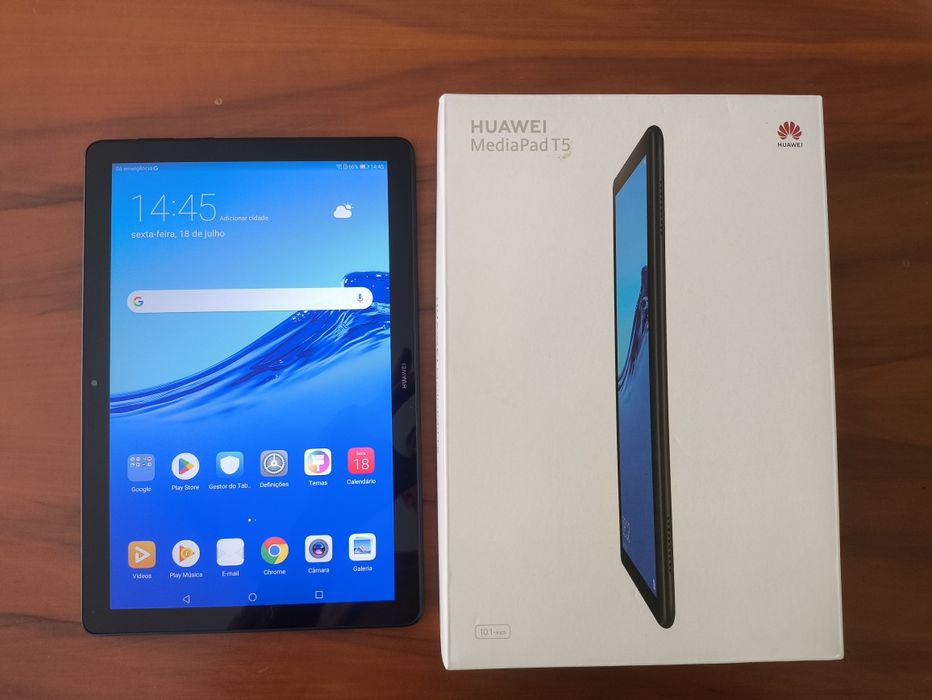 Tablet Huawei Matepad T5 3/32 = NOVO,caixa,película ecrã,220€ Worten