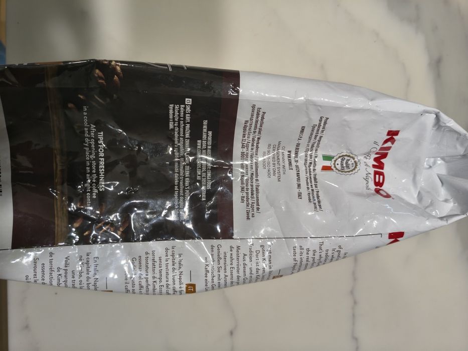 Kawa ziarnista Kombi Caffe Crema Classico 7/13 1 kg do kawy mlecznych