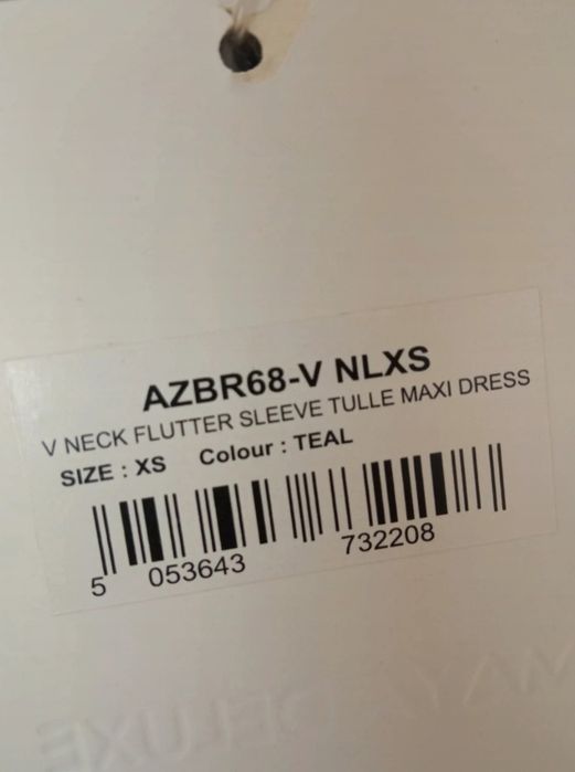 Długa suknia sukienka maxi cekiny wieczorowa  wesele Maya Deluxe Asos