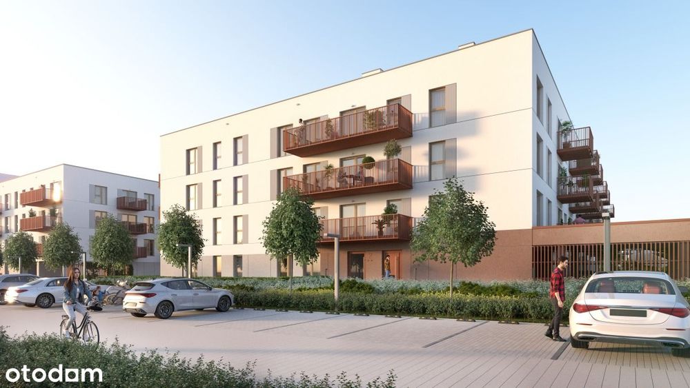 2-pokojowe mieszkanie 38m2 + ogródek Bez Prowizji