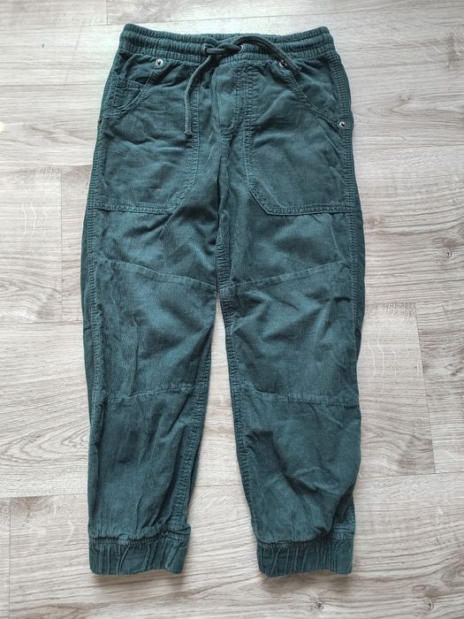 Sztruksy H&M 110 cm z podszewką