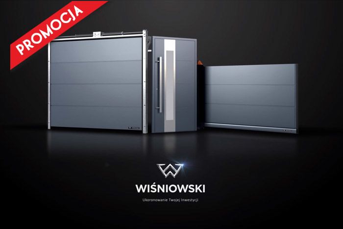 Brama garażowa segmentowa przemysłowa WISNIOWSKI MONTAŻ *CAŁA POLSKA*