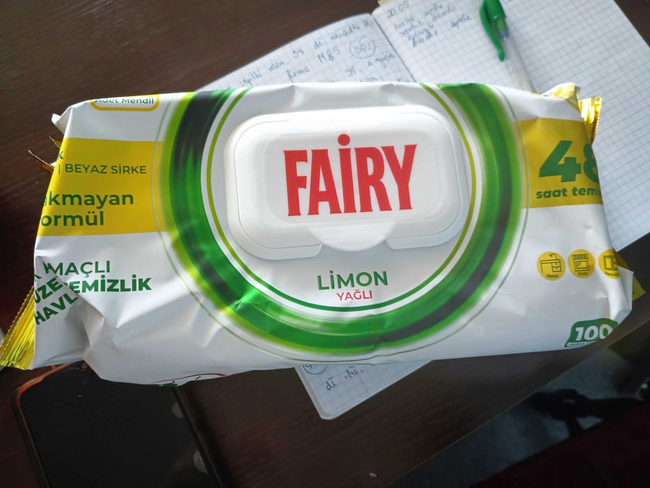 Chusteczki do czyszczenia Fairy