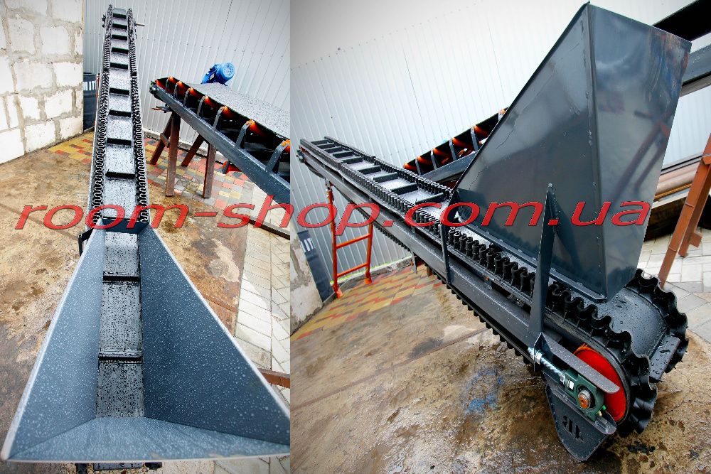 Ленточный конвейер, стрічковый конвеєр, транспортер, питатель