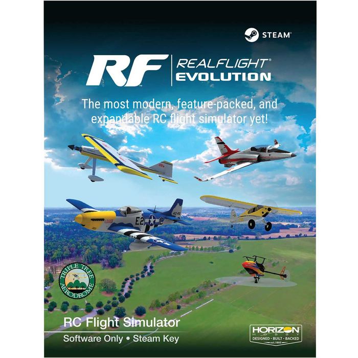 RealFlight Evolution RC Flight Sim ПО обучение, Steam-ключ