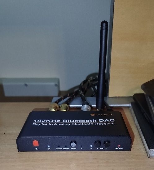 DAC Neoteck- opt, coax, Bluetooth, pilot