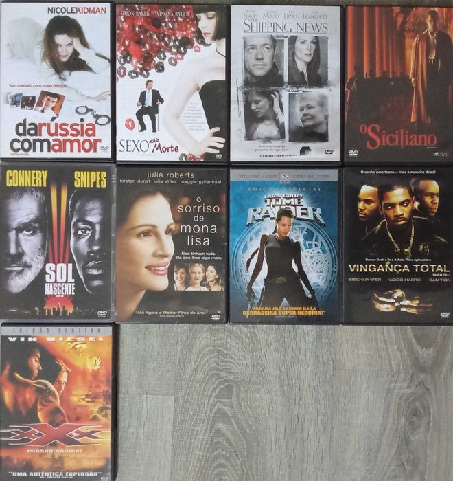 36 DVDs originais