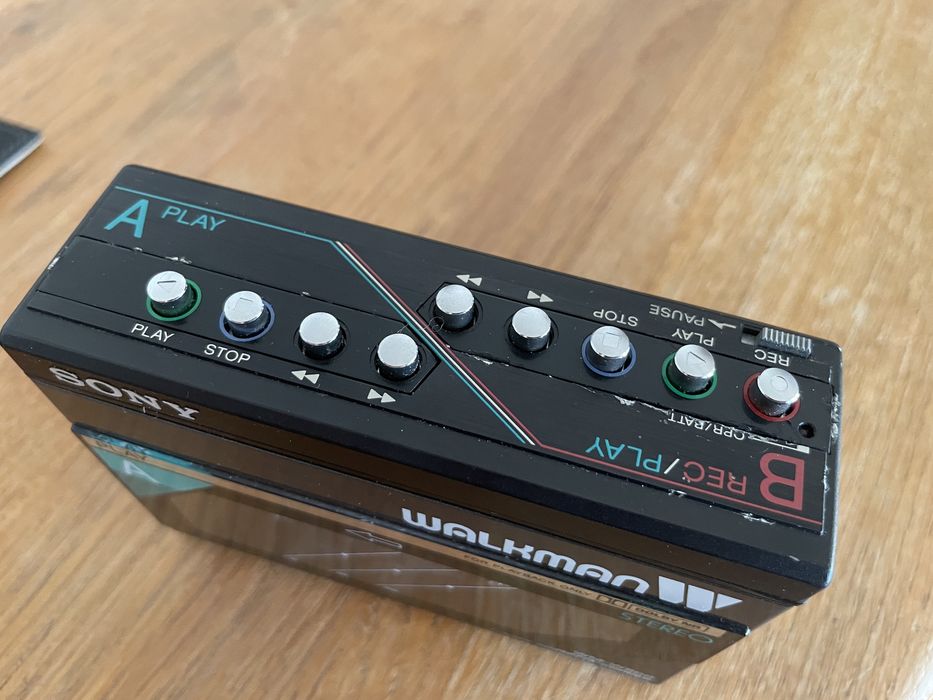 Sony Walkman WM-W800 najmniejszy podwójny stereodeck, unikat, z REC