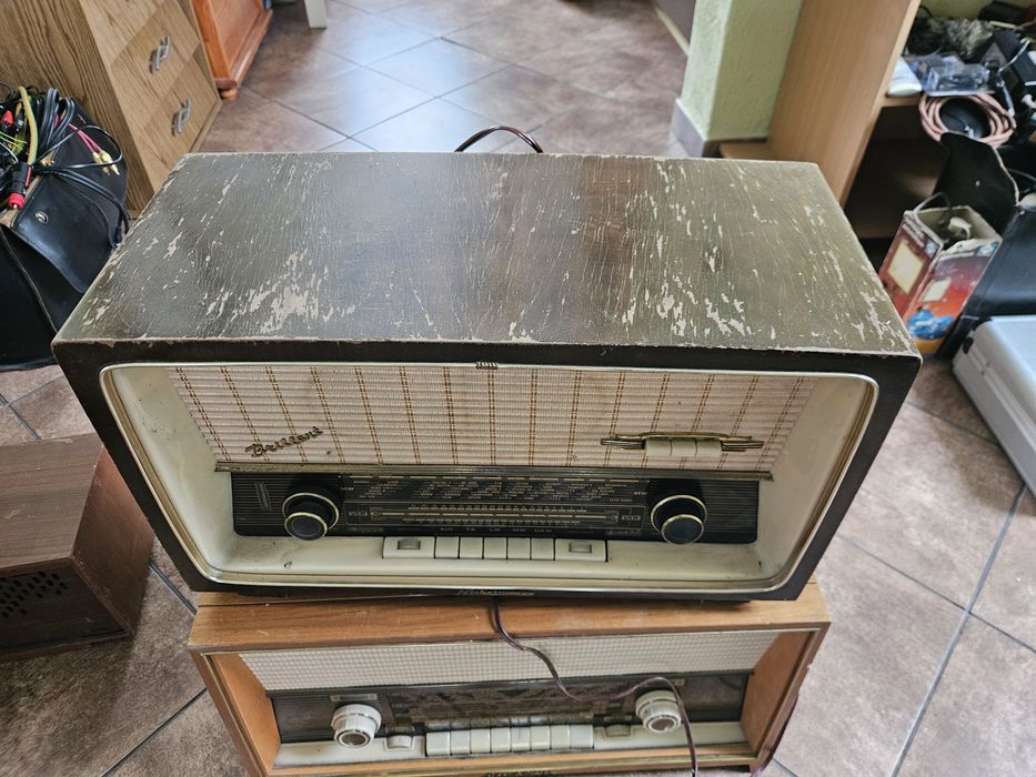 Neckermann Brilliant – radio lampowe, UKF działa, do przeglądu